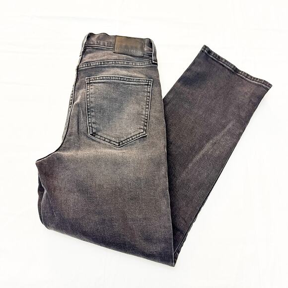 Denim Forum The Arlo High Rise Straight Denim Jeans Button Fly Size 26 x 28L - Picture 9 of 9